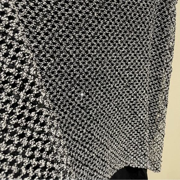 INC International Concepts Layered Sleeveless Top Sequin Split Back Large - Picture 8 of 9